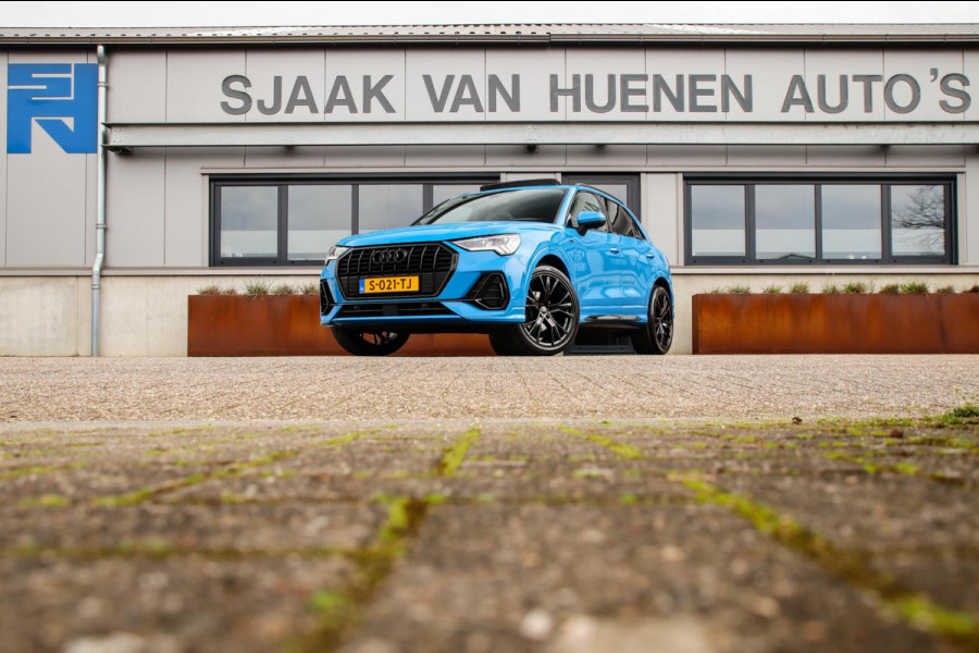 Audi Q3 35 TFSI 1.5 TFSI S Line Pro Line S 150pk S-Tronic 1e|DLR|Panoramadak|Virtual Cockpit|LED Matrix|Leder|ACC|B&O|20inch|Black