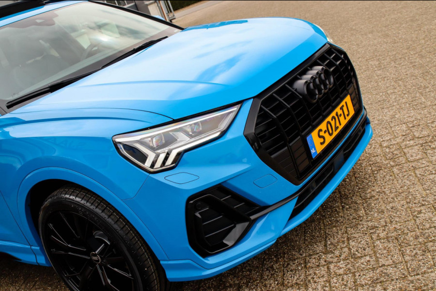 Audi Q3 35 TFSI 1.5 TFSI S Line Pro Line S 150pk S-Tronic 1e|DLR|Panoramadak|Virtual Cockpit|LED Matrix|Leder|ACC|B&O|20inch|Black