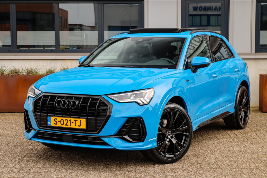 Audi Q3 35 TFSI 1.5 TFSI S Line Pro Line S 150pk S-Tronic 1e|DLR|Panoramadak|Virtual Cockpit|LED Matrix|Leder|ACC|B&O|20inch|Black