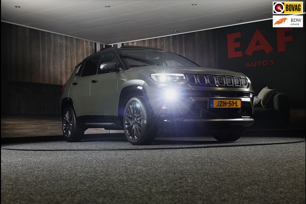 Jeep Compass 1.3T S / AUT / Navi / Acc / Lane Assist / Dode Hoek / Leder / Memory / 360 Camera / Elek Stoelen / Led / Pdc / 19 Inc