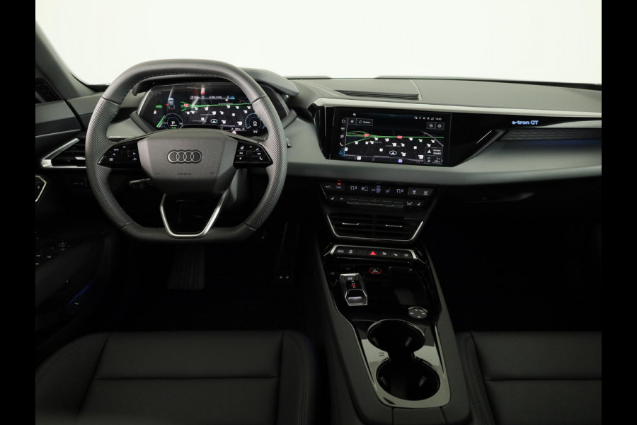 Audi e-tron GT e-tron GT 504pk | B&O | Lederen bekleding | Elektrische verstelbare voorstoelen met geheugen | Panoramadak | Audi Exclusive kleur