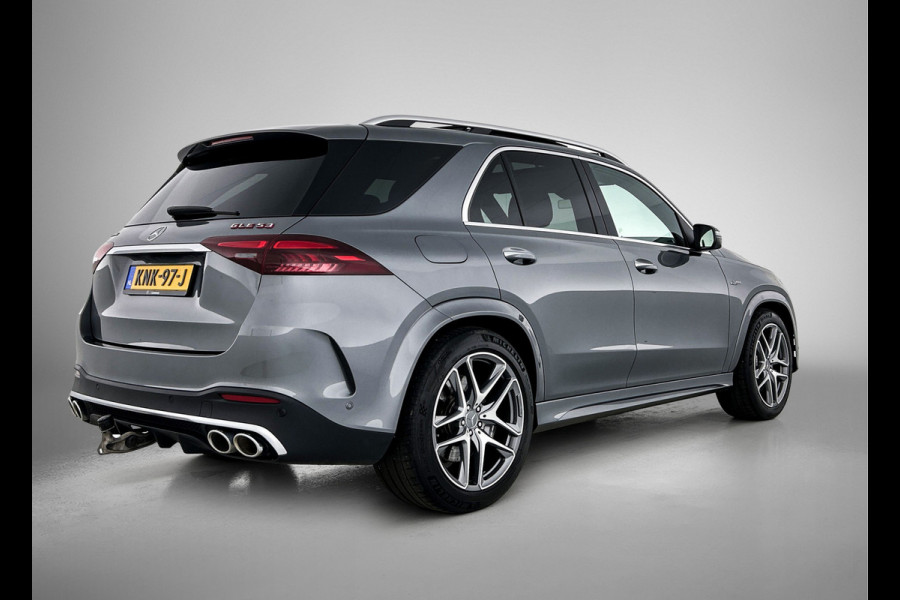 Mercedes-Benz GLE Mercedes-AMG 53 Hybrid 4MATIC+ Trekhaak | Distronic | Panorama Schuif-Kanteldak | Airmatic | Parkeerpakket met 360°-camera. Inclusief 24 maanden MB Certified garantie voor Europa.