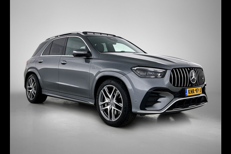 Mercedes-Benz GLE Mercedes-AMG 53 Hybrid 4MATIC+ Trekhaak | Distronic | Panorama Schuif-Kanteldak | Airmatic | Parkeerpakket met 360°-camera. Inclusief 24 maanden MB Certified garantie voor Europa.