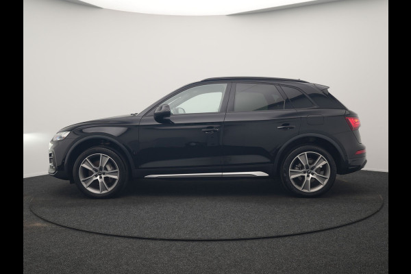 Audi Q5 50 TFSI e S Line PHEV 300pk Dealer O.H. | Matrix LED | 360 Camera | Bang & Olufsen Audio | Sfeerverlichting | Keyless | Elektrische Sportstoelen Verwarmd | Navigatie | DAB | Cruise Control | Plug In Hybrid |