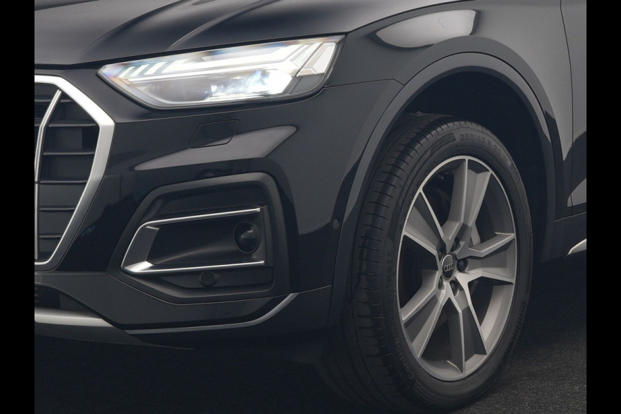Audi Q5 50 TFSI e S Line PHEV 300pk Dealer O.H. | Matrix LED | 360 Camera | Bang & Olufsen Audio | Sfeerverlichting | Keyless | Elektrische Sportstoelen Verwarmd | Navigatie | DAB | Cruise Control | Plug In Hybrid |