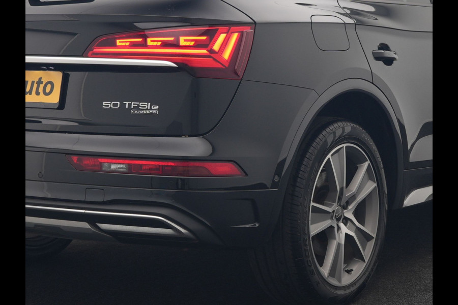 Audi Q5 50 TFSI e S Line PHEV 300pk Dealer O.H. | Matrix LED | 360 Camera | Bang & Olufsen Audio | Sfeerverlichting | Keyless | Elektrische Sportstoelen Verwarmd | Navigatie | DAB | Cruise Control | Plug In Hybrid |
