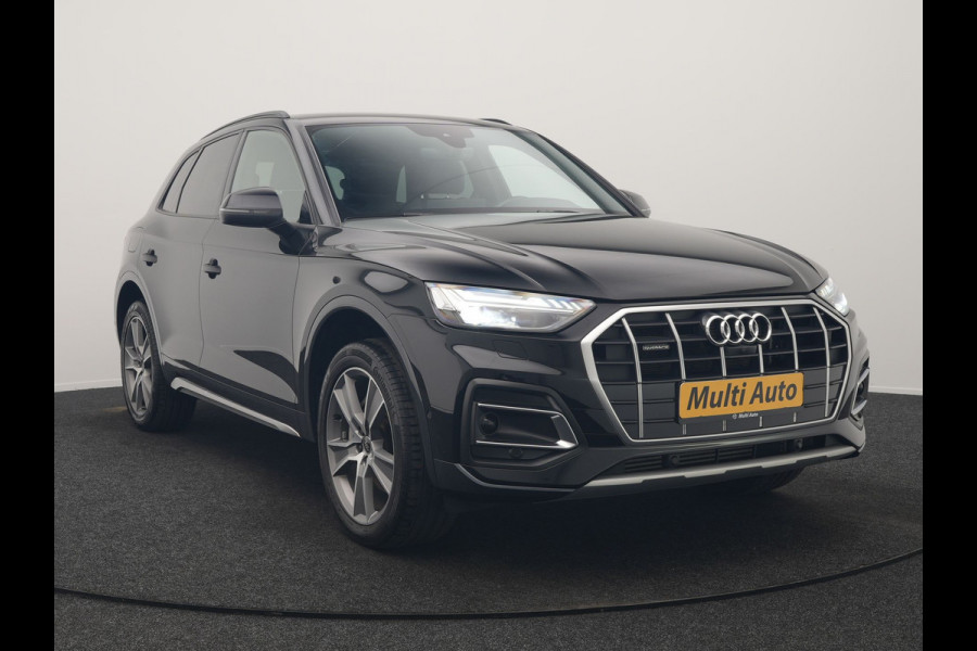 Audi Q5 50 TFSI e S Line PHEV 300pk Dealer O.H. | Matrix LED | 360 Camera | Bang & Olufsen Audio | Sfeerverlichting | Keyless | Elektrische Sportstoelen Verwarmd | Navigatie | DAB | Cruise Control | Plug In Hybrid |