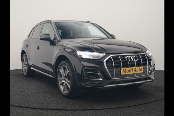 Audi Q5 50 TFSI e S Line PHEV 300pk Dealer O.H. | Matrix LED | 360 Camera | Bang & Olufsen Audio | Sfeerverlichting | Keyless | Elektrische Sportstoelen Verwarmd | Navigatie | DAB | Cruise Control | Plug In Hybrid |