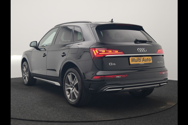 Audi Q5 50 TFSI e S Line PHEV 300pk Dealer O.H. | Matrix LED | 360 Camera | Bang & Olufsen Audio | Sfeerverlichting | Keyless | Elektrische Sportstoelen Verwarmd | Navigatie | DAB | Cruise Control | Plug In Hybrid |