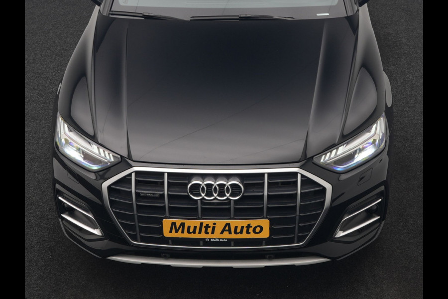 Audi Q5 50 TFSI e S Line PHEV 300pk Dealer O.H. | Matrix LED | 360 Camera | Bang & Olufsen Audio | Sfeerverlichting | Keyless | Elektrische Sportstoelen Verwarmd | Navigatie | DAB | Cruise Control | Plug In Hybrid |