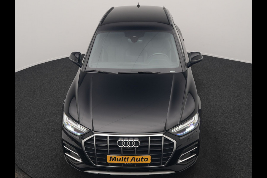 Audi Q5 50 TFSI e S Line PHEV 300pk Dealer O.H. | Matrix LED | 360 Camera | Bang & Olufsen Audio | Sfeerverlichting | Keyless | Elektrische Sportstoelen Verwarmd | Navigatie | DAB | Cruise Control | Plug In Hybrid |