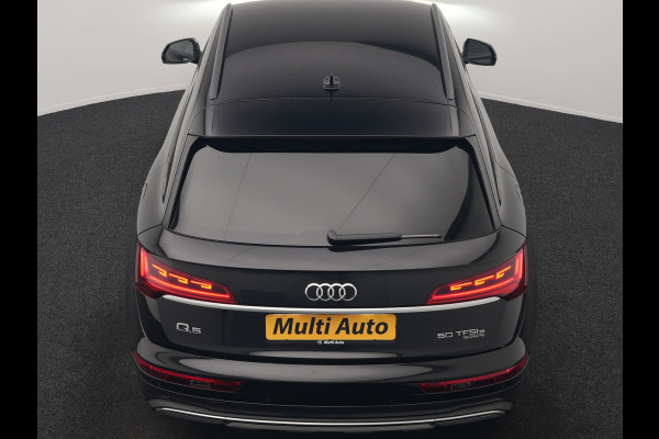 Audi Q5 50 TFSI e S Line PHEV 300pk Dealer O.H. | Matrix LED | 360 Camera | Bang & Olufsen Audio | Sfeerverlichting | Keyless | Elektrische Sportstoelen Verwarmd | Navigatie | DAB | Cruise Control | Plug In Hybrid |
