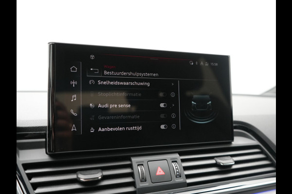 Audi Q5 50 TFSI e S Line PHEV 300pk Dealer O.H. | Matrix LED | 360 Camera | Bang & Olufsen Audio | Sfeerverlichting | Keyless | Elektrische Sportstoelen Verwarmd | Navigatie | DAB | Cruise Control | Plug In Hybrid |