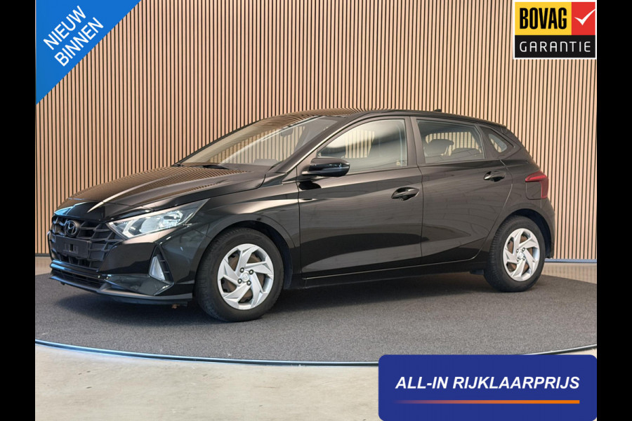 Hyundai i20 1.2 MPI Comfort | Camera | Carplay | Stoel- & Stuurverw. | Incl. garantie