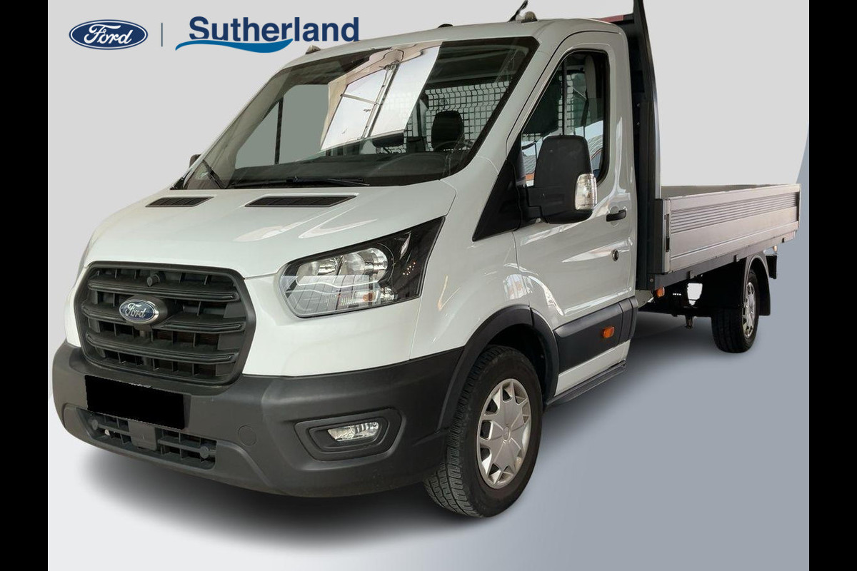 Ford Transit 350 2.0 TDCI L3H1 Trend Open Laadbak | 170pk | Airco | Achteruitrijcamera | Trekhaak |