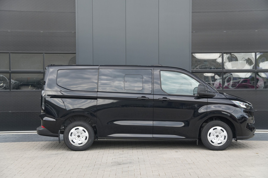 Ford Transit Custom 320 2.0 TDCI L1H1 Trend DC 136pk - INCLUSIEF BPM - 2x Schuif - Stoel/stuurverwarming - Cruise - Navi - Camera - Rijklaar