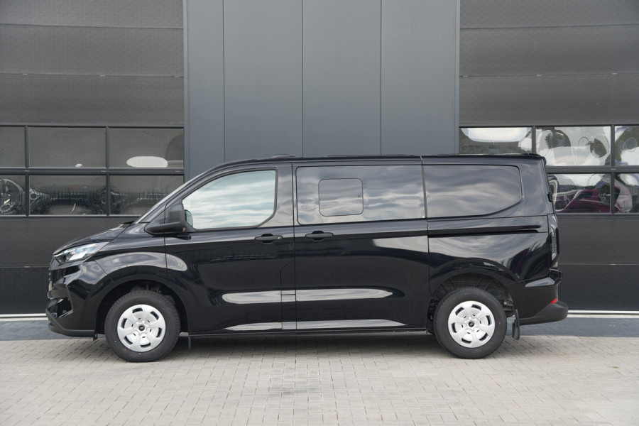Ford Transit Custom 320 2.0 TDCI L1H1 Trend DC 136pk - INCLUSIEF BPM - 2x Schuif - Stoel/stuurverwarming - Cruise - Navi - Camera - Rijklaar
