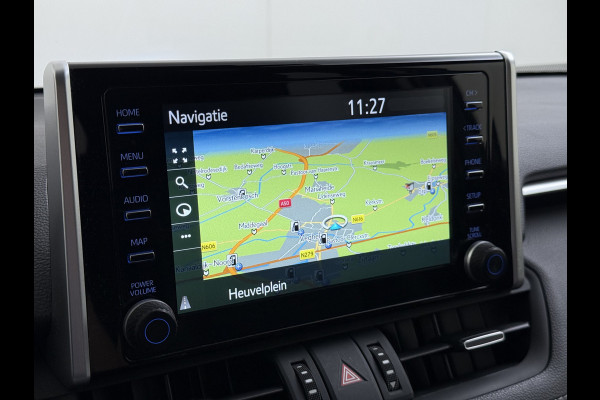 Toyota RAV4 2.5I Hybrid Leder+Verwarming+Memory Adap.Cruise Navi Camera Ecc Apple Carplay Android Auto Miracast™ Elek.Achterklep Active Stuur+Voorruit+Achterbankverwarming Keyless Lane Assist Privacy Glas Lmv Elek.Stoel Bluetooth Led