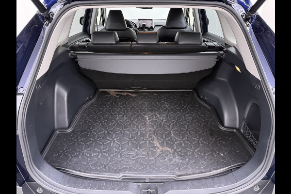 Toyota RAV4 2.5I Hybrid Leder+Verwarming+Memory Adap.Cruise Navi Camera Ecc Apple Carplay Android Auto Miracast™ Elek.Achterklep Active Stuur+Voorruit+Achterbankverwarming Keyless Lane Assist Privacy Glas Lmv Elek.Stoel Bluetooth Led