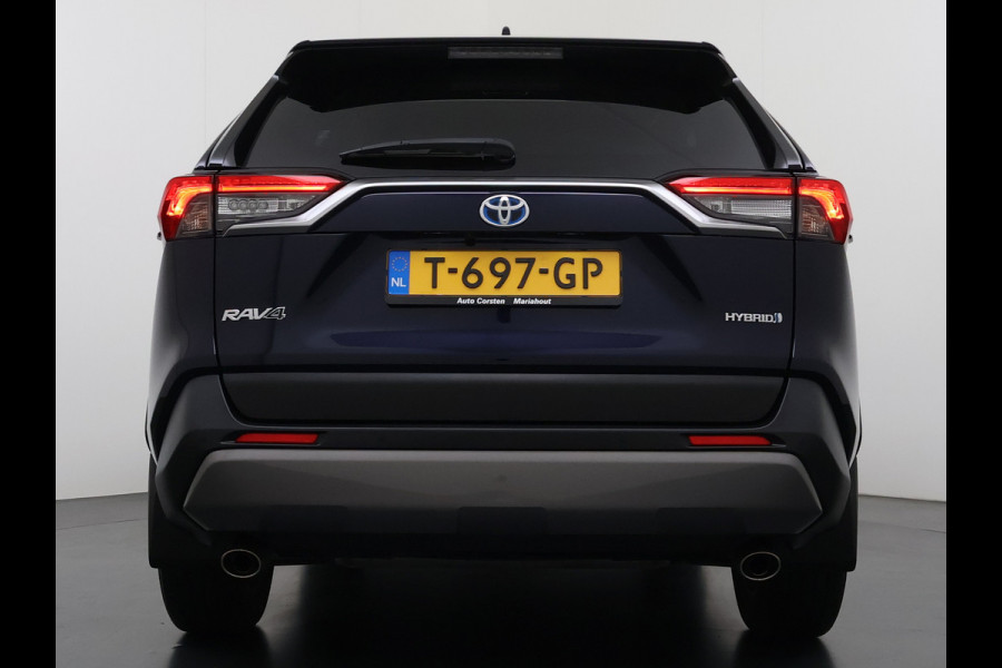 Toyota RAV4 2.5I Hybrid Leder+Verwarming+Memory Adap.Cruise Navi Camera Ecc Apple Carplay Android Auto Miracast™ Elek.Achterklep Active Stuur+Voorruit+Achterbankverwarming Keyless Lane Assist Privacy Glas Lmv Elek.Stoel Bluetooth Led