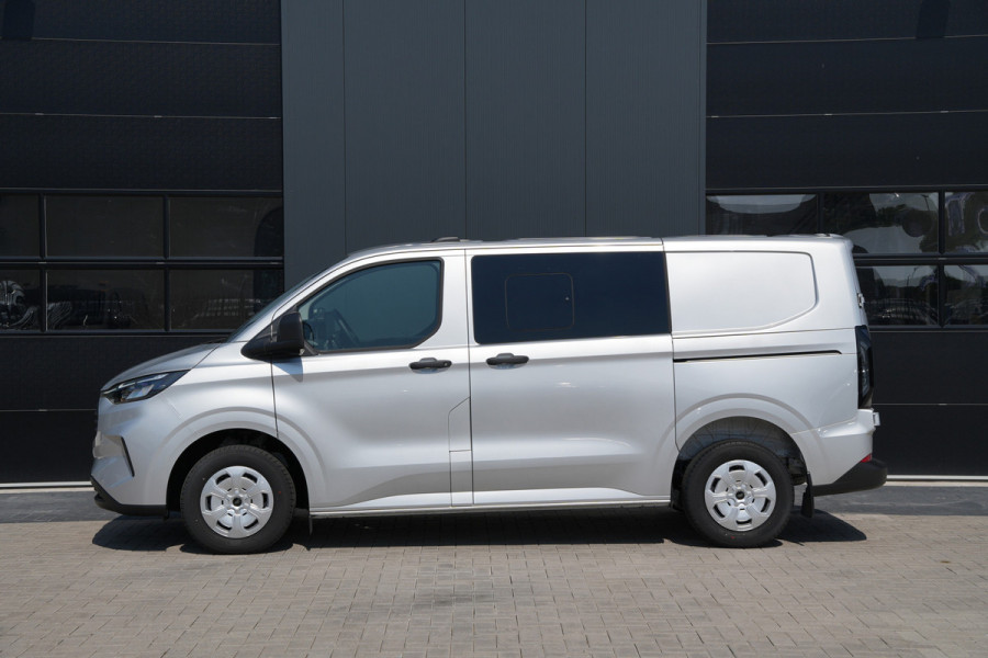 Ford Transit Custom 320 2.0 TDCI L1H1 Trend DC 136pk - 2x Schuif - Stoel/stuurverwarming - Cruise - Navi - Camera - Rijklaar