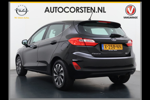Ford Fiesta 1.0T 124PK Hybrid 5Drs Stuur+Stoel+Voorruitverwarming Navi* Ecc Apple Carplay/Android Auto Cruise Control Pdc Titanium Lmv DAB Bluetooth TCS Lane Assist Keyless € 28.000 nieuw ! Origineel Nederlandse Auto