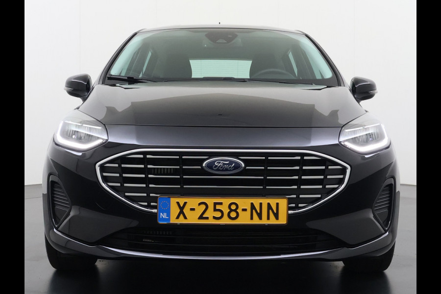 Ford Fiesta 1.0T 124PK Hybrid 5Drs Stuur+Stoel+Voorruitverwarming Navi* Ecc Apple Carplay/Android Auto Cruise Control Pdc Titanium Lmv DAB Bluetooth TCS Lane Assist Keyless € 28.000 nieuw ! Origineel Nederlandse Auto