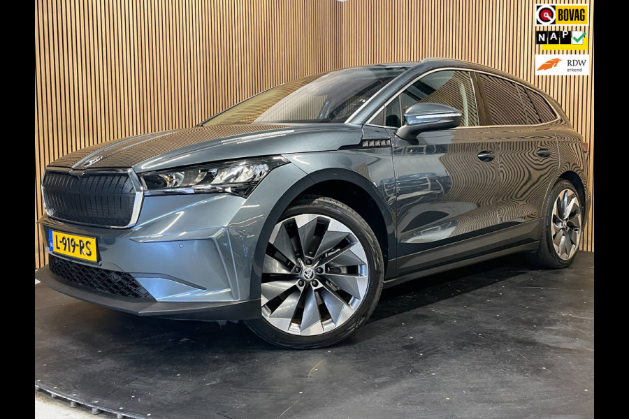 Škoda ENYAQ iV 80|87% SOH|GROTE ACCU|ELEK.TREKHAAK||STUUR+STOELVERW.V+A|CARPLAY/ANDROID|CAMERA|NAVI|NAP|NL-AUTO|INCL. BTW|1e EIG.|