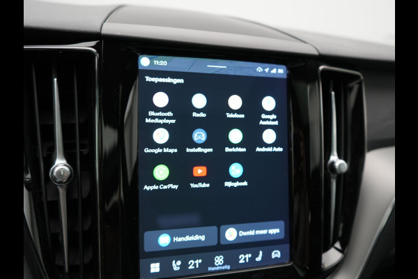 Volvo XC60 T8 AWD Plus Dark LONG RANGE PHEV 455pk Dealer O.H. | Trekhaak Af Fabriek | Panodak | Lederen Sportstoelen Memory & Verwarmd | Stuur Verwarmd | Keyless | Apple Carplay | Google Assistent | DAB | 20"L.M | Cruise Control | Plug In Hybrid |