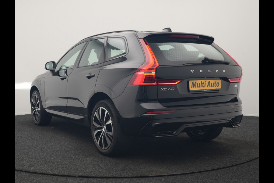 Volvo XC60 T8 AWD Plus Dark LONG RANGE PHEV 455pk Dealer O.H. | Trekhaak Af Fabriek | Panodak | Lederen Sportstoelen Memory & Verwarmd | Stuur Verwarmd | Keyless | Apple Carplay | Google Assistent | DAB | 20"L.M | Cruise Control | Plug In Hybrid |