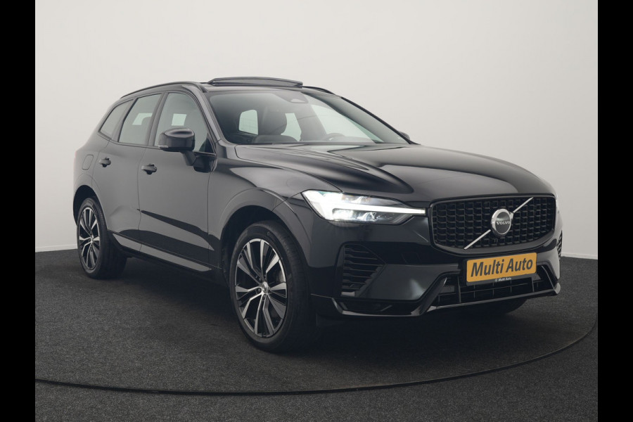 Volvo XC60 T8 AWD Plus Dark LONG RANGE PHEV 455pk Dealer O.H. | Trekhaak Af Fabriek | Panodak | Lederen Sportstoelen Memory & Verwarmd | Stuur Verwarmd | Keyless | Apple Carplay | Google Assistent | DAB | 20"L.M | Cruise Control | Plug In Hybrid |