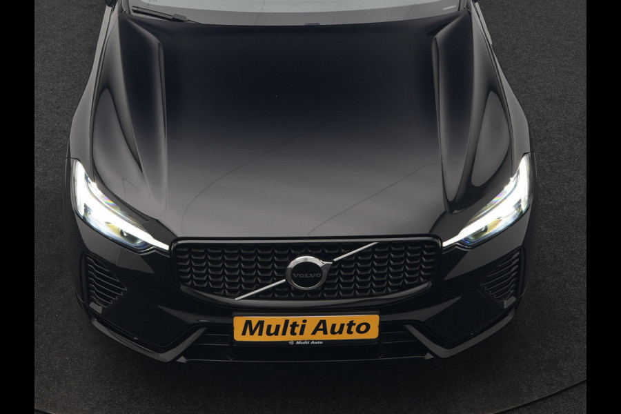 Volvo XC60 T8 AWD Plus Dark LONG RANGE PHEV 455pk Dealer O.H. | Trekhaak Af Fabriek | Panodak | Lederen Sportstoelen Memory & Verwarmd | Stuur Verwarmd | Keyless | Apple Carplay | Google Assistent | DAB | 20"L.M | Cruise Control | Plug In Hybrid |