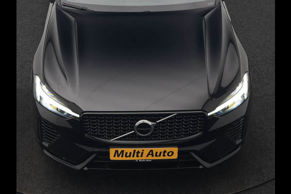 Volvo XC60 T8 AWD Plus Dark LONG RANGE PHEV 455pk Dealer O.H. | Trekhaak Af Fabriek | Panodak | Lederen Sportstoelen Memory & Verwarmd | Stuur Verwarmd | Keyless | Apple Carplay | Google Assistent | DAB | 20"L.M | Cruise Control | Plug In Hybrid |