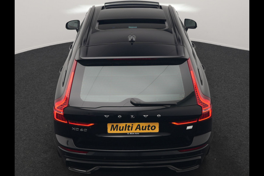 Volvo XC60 T8 AWD Plus Dark LONG RANGE PHEV 455pk Dealer O.H. | Trekhaak Af Fabriek | Panodak | Lederen Sportstoelen Memory & Verwarmd | Stuur Verwarmd | Keyless | Apple Carplay | Google Assistent | DAB | 20"L.M | Cruise Control | Plug In Hybrid |