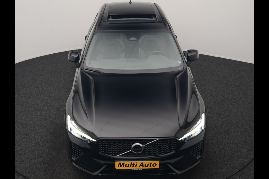 Volvo XC60 T8 AWD Plus Dark LONG RANGE PHEV 455pk Dealer O.H. | Trekhaak Af Fabriek | Panodak | Lederen Sportstoelen Memory & Verwarmd | Stuur Verwarmd | Keyless | Apple Carplay | Google Assistent | DAB | 20"L.M | Cruise Control | Plug In Hybrid |