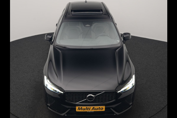 Volvo XC60 T8 AWD Plus Dark LONG RANGE PHEV 455pk Dealer O.H. | Trekhaak Af Fabriek | Panodak | Lederen Sportstoelen Memory & Verwarmd | Stuur Verwarmd | Keyless | Apple Carplay | Google Assistent | DAB | 20"L.M | Cruise Control | Plug In Hybrid |