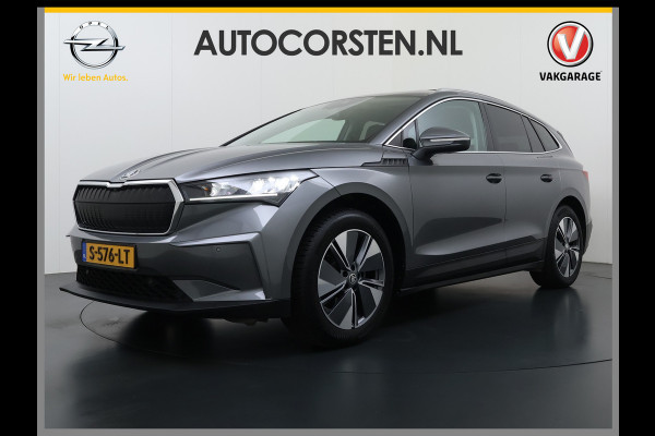 Škoda ENYAQ iV 60 PanoDak Trekhaak Navi Camera Apple Carplay Android Auto Elek.Achterklep Ecc Cruise Control SOH 89,6% Stuurverwarming Bluetooth Led Keyless advanced 1.000KG Trekgewicht 1e Eigenaar Origineel Nederlandse Auto