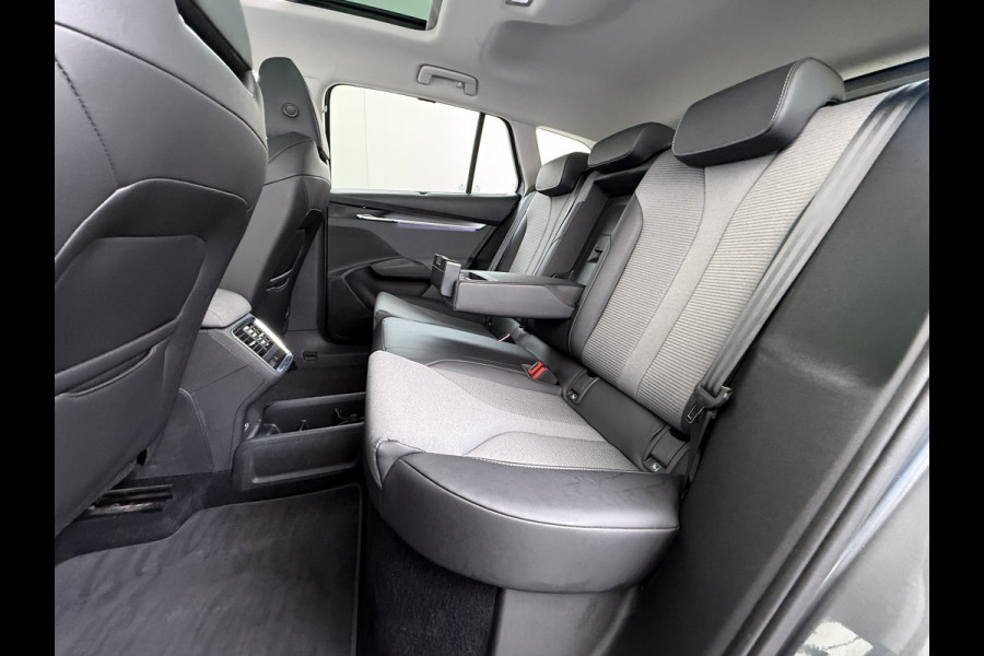 Škoda ENYAQ iV 60 PanoDak Trekhaak Navi Camera Apple Carplay Android Auto Elek.Achterklep Ecc Cruise Control SOH 89,6% Stuurverwarming Bluetooth Led Keyless advanced 1.000KG Trekgewicht 1e Eigenaar Origineel Nederlandse Auto
