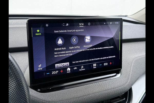 Škoda ENYAQ iV 60 PanoDak Trekhaak Navi Camera Apple Carplay Android Auto Elek.Achterklep Ecc Cruise Control SOH 89,6% Stuurverwarming Bluetooth Led Keyless advanced 1.000KG Trekgewicht 1e Eigenaar Origineel Nederlandse Auto