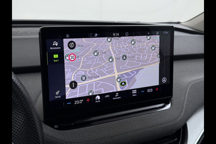 Škoda ENYAQ iV 60 PanoDak Trekhaak Navi Camera Apple Carplay Android Auto Elek.Achterklep Ecc Cruise Control SOH 89,6% Stuurverwarming Bluetooth Led Keyless advanced 1.000KG Trekgewicht 1e Eigenaar Origineel Nederlandse Auto