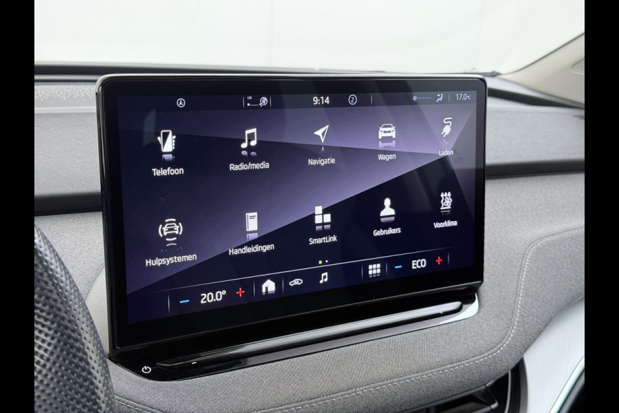 Škoda ENYAQ iV 60 PanoDak Trekhaak Navi Camera Apple Carplay Android Auto Elek.Achterklep Ecc Cruise Control SOH 89,6% Stuurverwarming Bluetooth Led Keyless advanced 1.000KG Trekgewicht 1e Eigenaar Origineel Nederlandse Auto