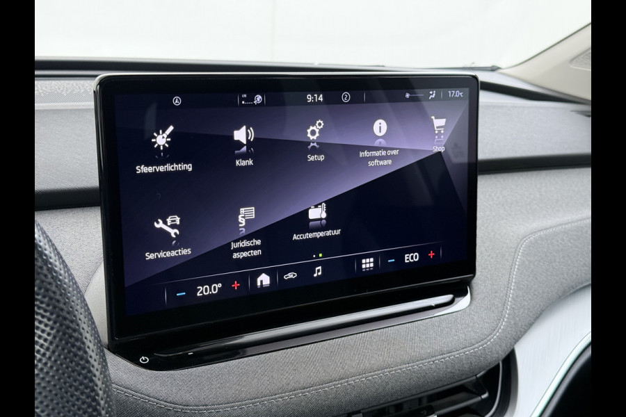 Škoda ENYAQ iV 60 PanoDak Trekhaak Navi Camera Apple Carplay Android Auto Elek.Achterklep Ecc Cruise Control SOH 89,6% Stuurverwarming Bluetooth Led Keyless advanced 1.000KG Trekgewicht 1e Eigenaar Origineel Nederlandse Auto