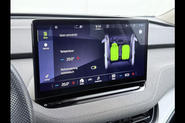 Škoda ENYAQ iV 60 PanoDak Trekhaak Navi Camera Apple Carplay Android Auto Elek.Achterklep Ecc Cruise Control SOH 89,6% Stuurverwarming Bluetooth Led Keyless advanced 1.000KG Trekgewicht 1e Eigenaar Origineel Nederlandse Auto