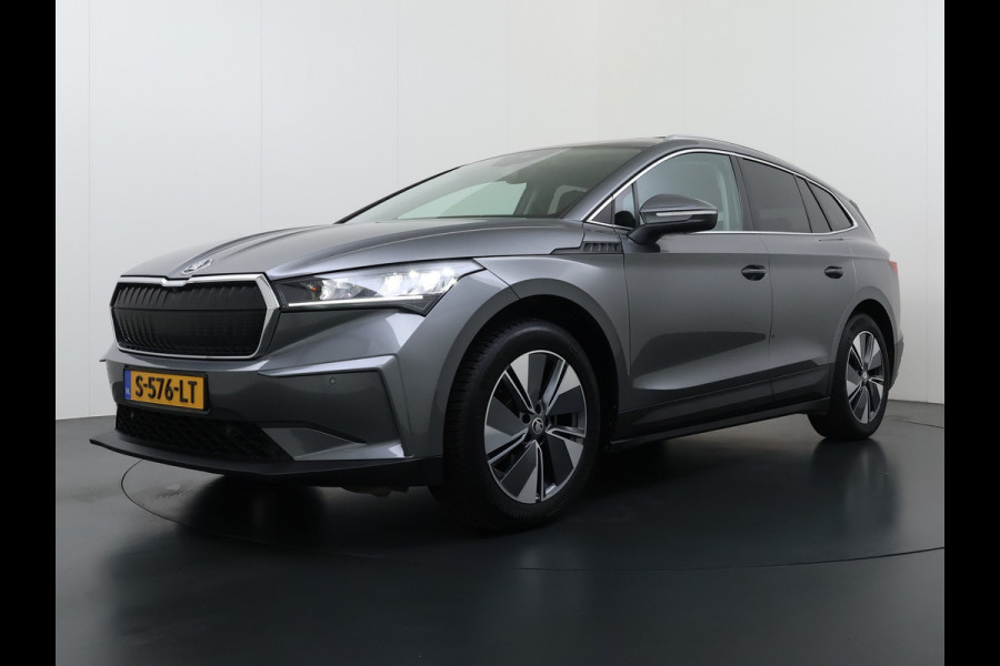 Škoda ENYAQ iV 60 PanoDak Trekhaak Navi Camera Apple Carplay Android Auto Elek.Achterklep Ecc Cruise Control SOH 89,6% Stuurverwarming Bluetooth Led Keyless advanced 1.000KG Trekgewicht 1e Eigenaar Origineel Nederlandse Auto