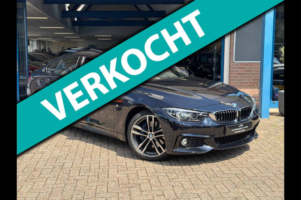 BMW 4 Serie Gran Coupé 420i M-Pakket 2019 AUT NAVI DAK NAP!