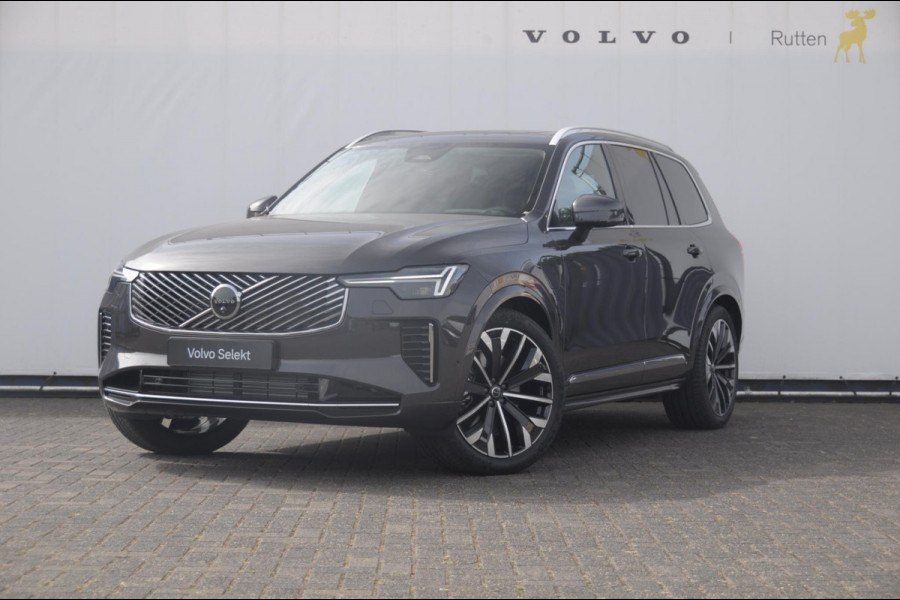 Volvo XC90 T8 455PK Automaat Plug-in hybrid AWD Ultra Bright Luchtvering / Trekhaak / Panoramadak / Google services / Elektrisch bedienbare voorstoelen met geheugen / Stoelverwarming voor en achter