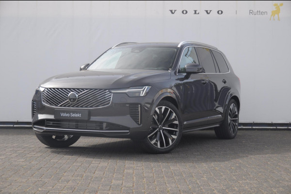 Volvo XC90 T8 455PK Automaat Plug-in hybrid AWD Ultra Bright Luchtvering / Trekhaak / Panoramadak / Google services / Elektrisch bedienbare voorstoelen met geheugen / Stoelverwarming voor en achter