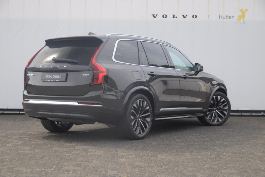 Volvo XC90 T8 455PK Automaat Plug-in hybrid AWD Ultra Bright Luchtvering / Trekhaak / Panoramadak / Google services / Elektrisch bedienbare voorstoelen met geheugen / Stoelverwarming voor en achter