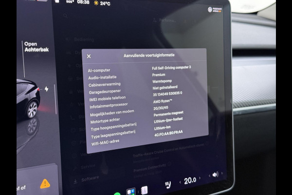 Tesla Model Y RWD 58 kWh AFNEEMBARE TREKHAAK | FABRIEKSGARANTIE OP ACCU & AANDRIJFLIJN TOT 03-2031 OF 160.000 KM | CARBON LIJSTEN |