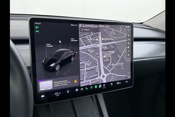 Tesla Model Y RWD 58 kWh AFNEEMBARE TREKHAAK | FABRIEKSGARANTIE OP ACCU & AANDRIJFLIJN TOT 03-2031 OF 160.000 KM | CARBON LIJSTEN |